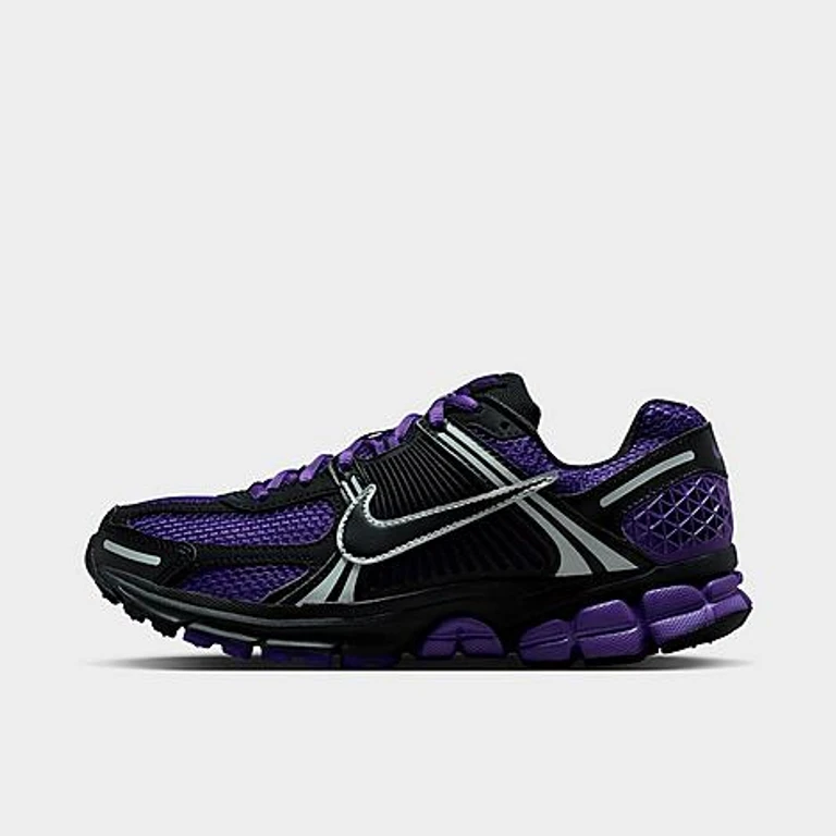 Nike Women's Zoom Vomero 5 Casual Shoes in Black/Court Purple/Hyper Grape Size: 5.0