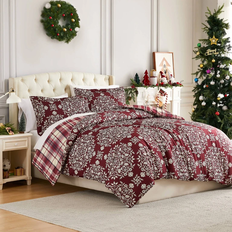 Christmas Carol Oversized Duvet Cover Set