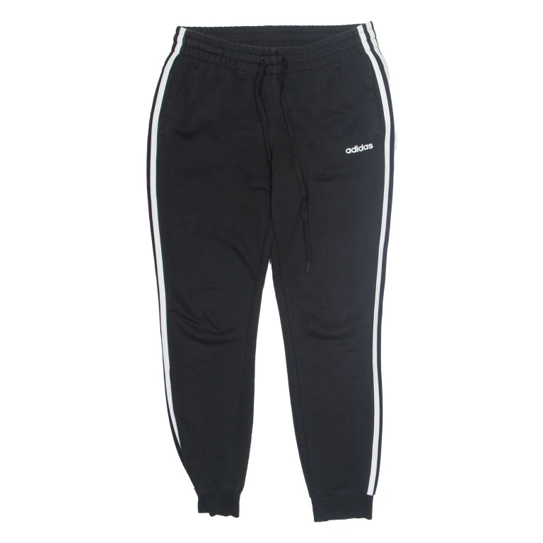 ADIDAS Womens Joggers Black Tapered M W30 L30