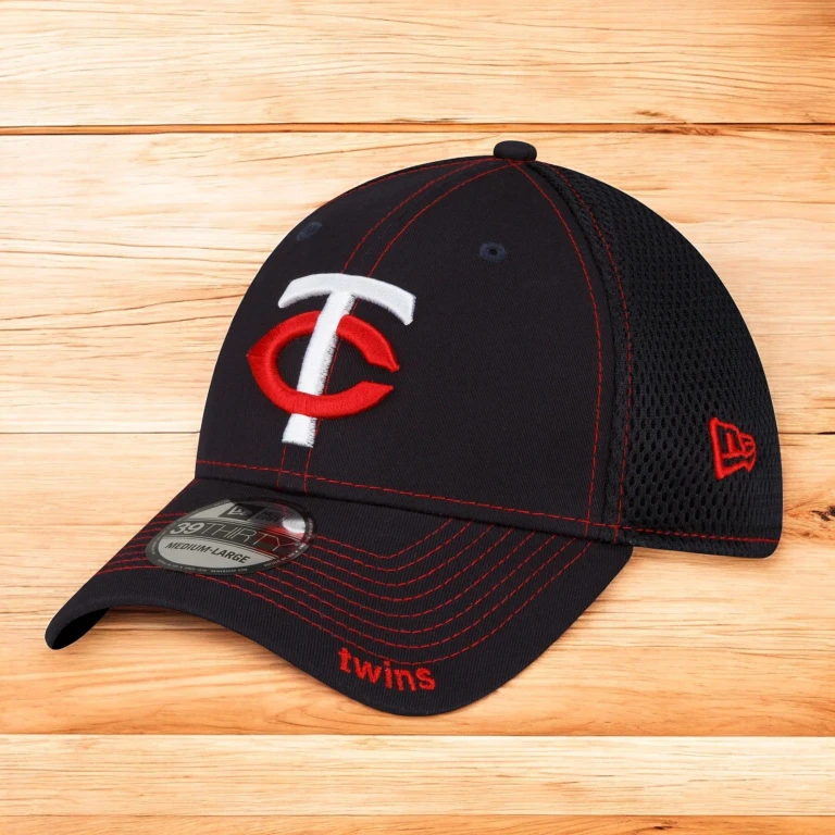 Men's MLB Minnesota Twins 3930 Classic Neo Team Flex Navy