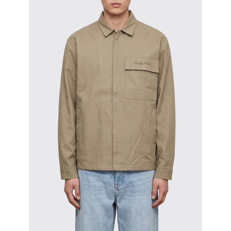Cotton Shirt Jacket with Concealed Closure (JBS2604LG)