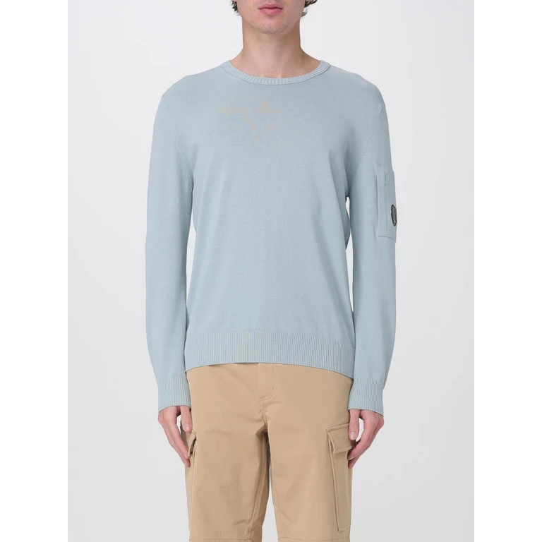 C. P. COMPANY Sweater Men color Water (18CMKN086A0063230800)