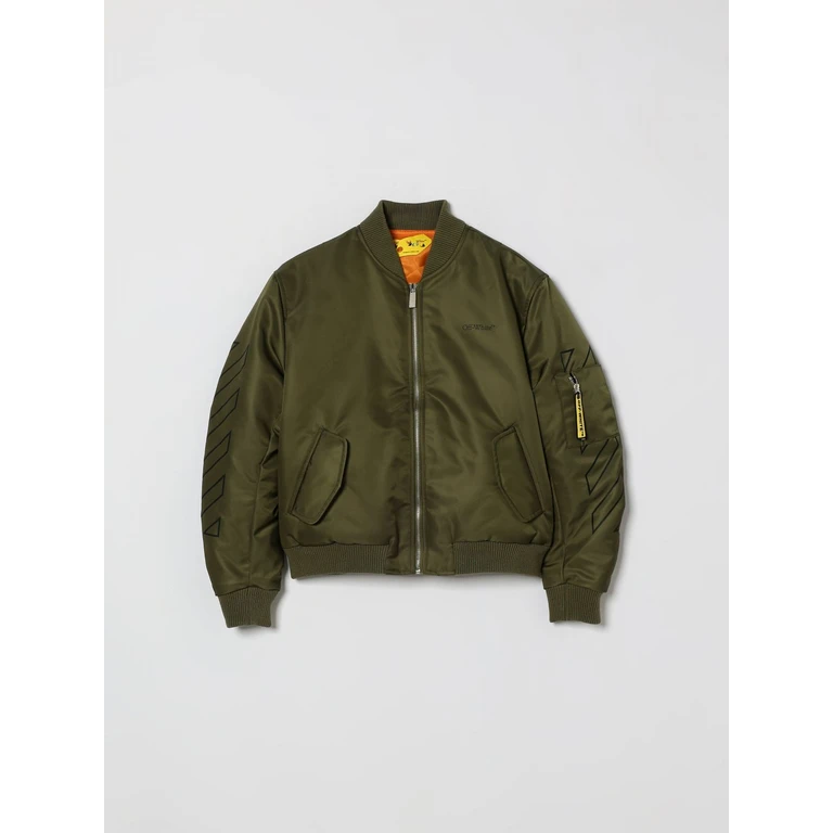Off-White Kids Nylon Bomber Jacket (44BEH002S26F001311)