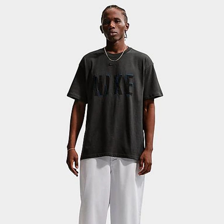 Nike Men's Sportswear Uniting Through Sport T-Shirt in Off Noir Size: Small