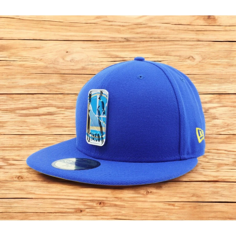 Men's NBA Golden State Warriors Mixed Metal 59Fifty Fitted