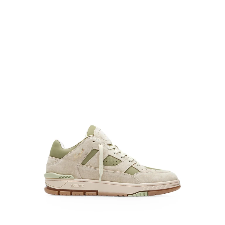 Area Lo Panelled Suede Sneakers