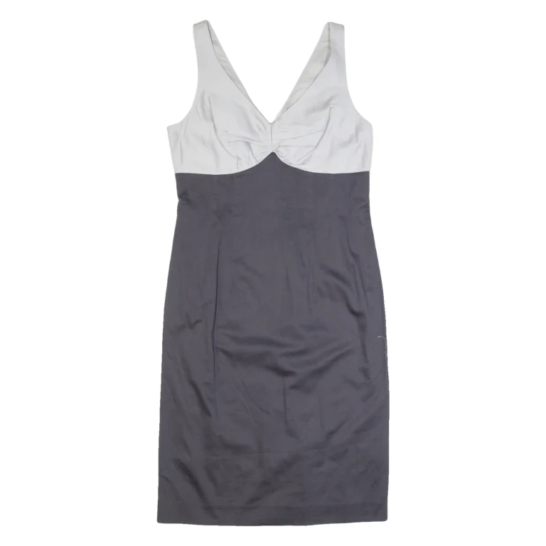 BODEN Womens Pencil Dress Black Sleeveless Midi UK 10
