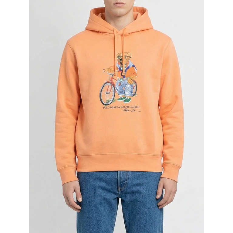 Sweatshirt Men color Orange (710B14614002)