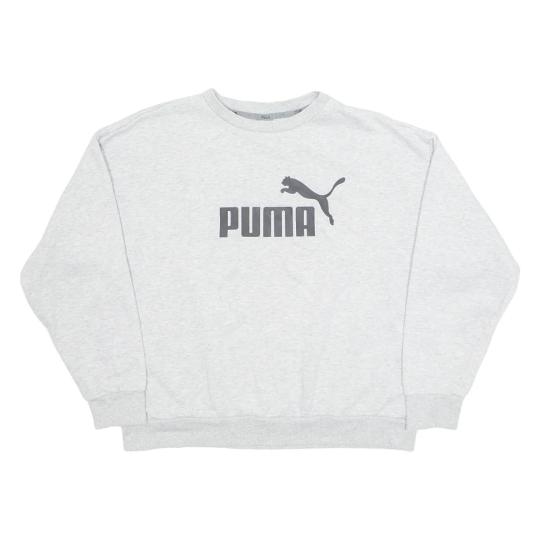 PUMA Womens Sweatshirt Grey L