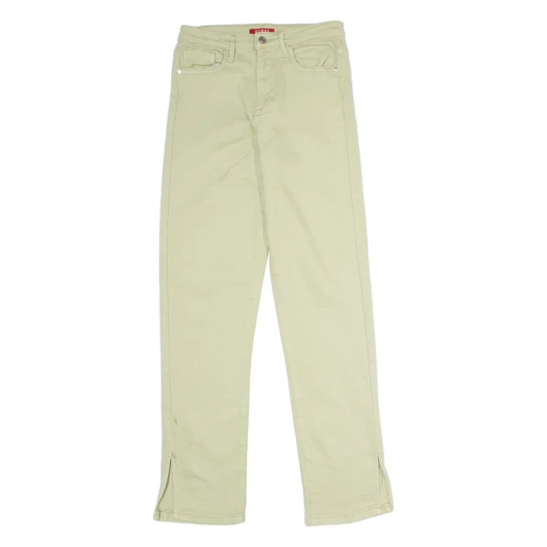 GUESS Womens Jeans Beige Regular Straight W28 L30