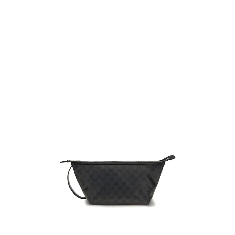 Gucci Black Cotton Clutch Bag - Women