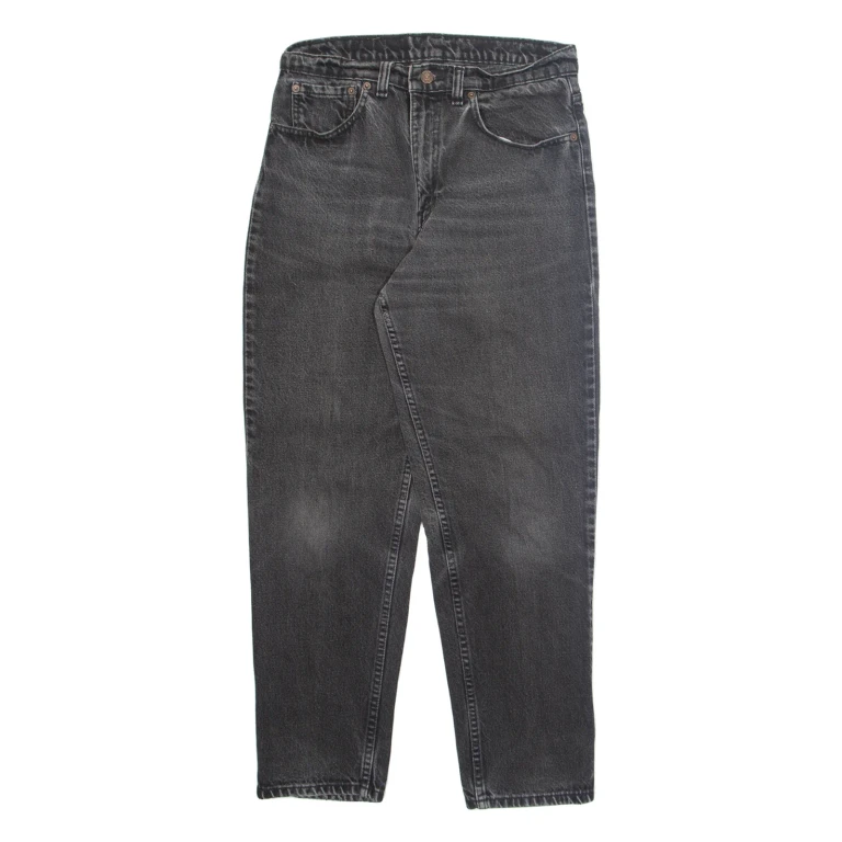 LEVI'S 550 Jeans Womens Grey Relaxed Tapered Stone Wash W32 L30