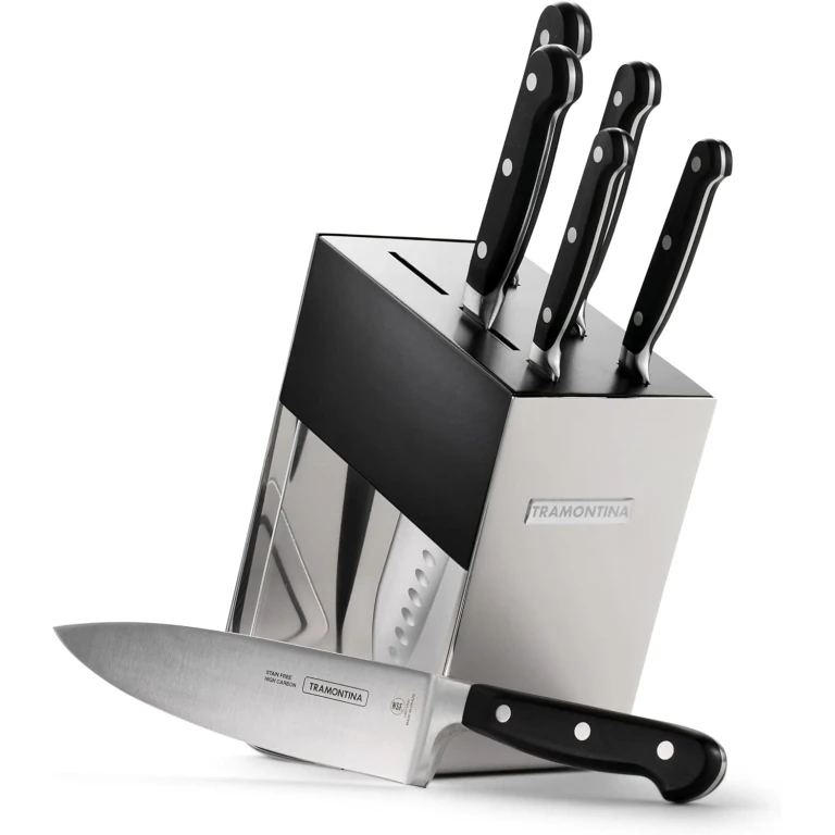Pro Series Forged 7-Piece Kitchen Knife Block Set