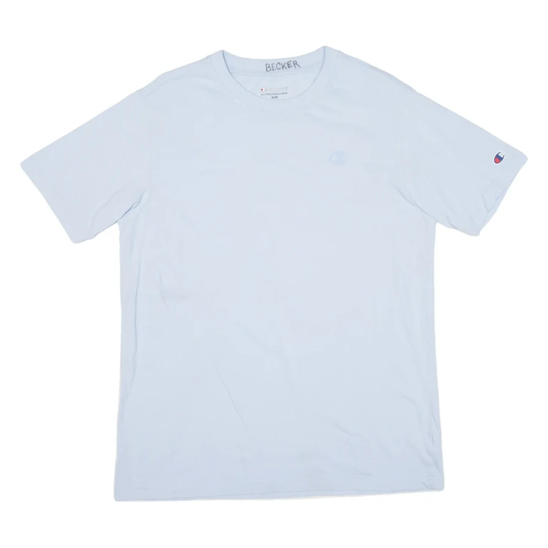 CHAMPION Mens T-Shirt Blue M