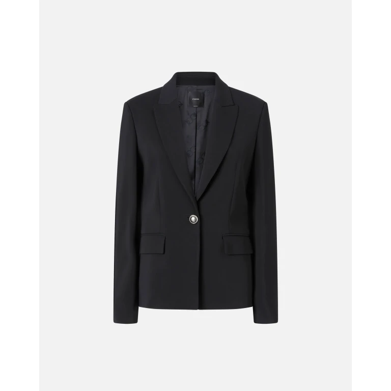 Pinko - Blazer droit en cady - 36