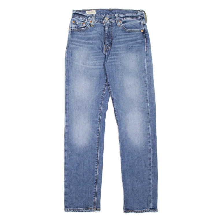 LEVI'S 511 BIG E Jeans Mens Blue Slim Straight Stone Wash W27 L30