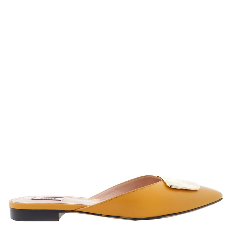 Claudie Lizzie Leather Mules, Brand Size 37 ( US Size 6.5 )