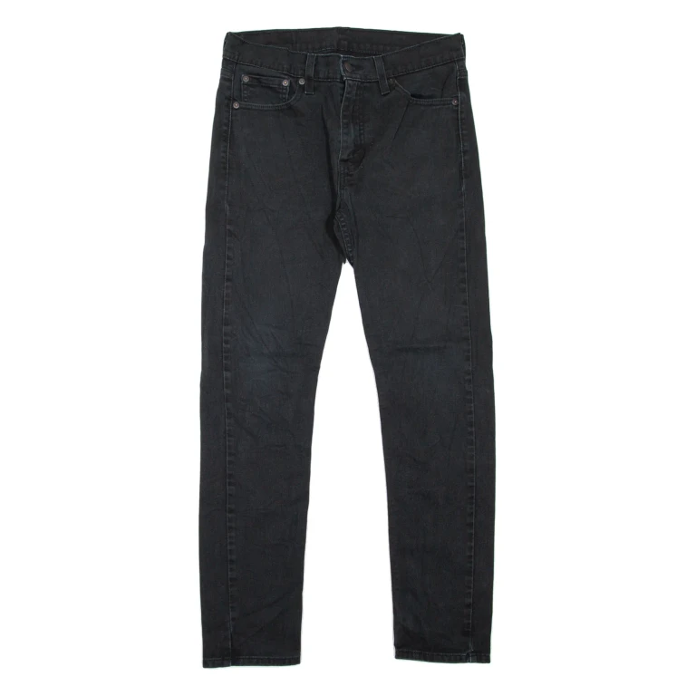 LEVI'S 510 Jeans Mens Black Slim Skinny W30 L27