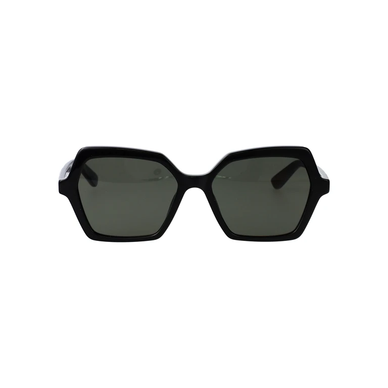 Alexander McQueen Am0537s 001 Black-black-grey Recycled Acetate Sunglasses - Women
