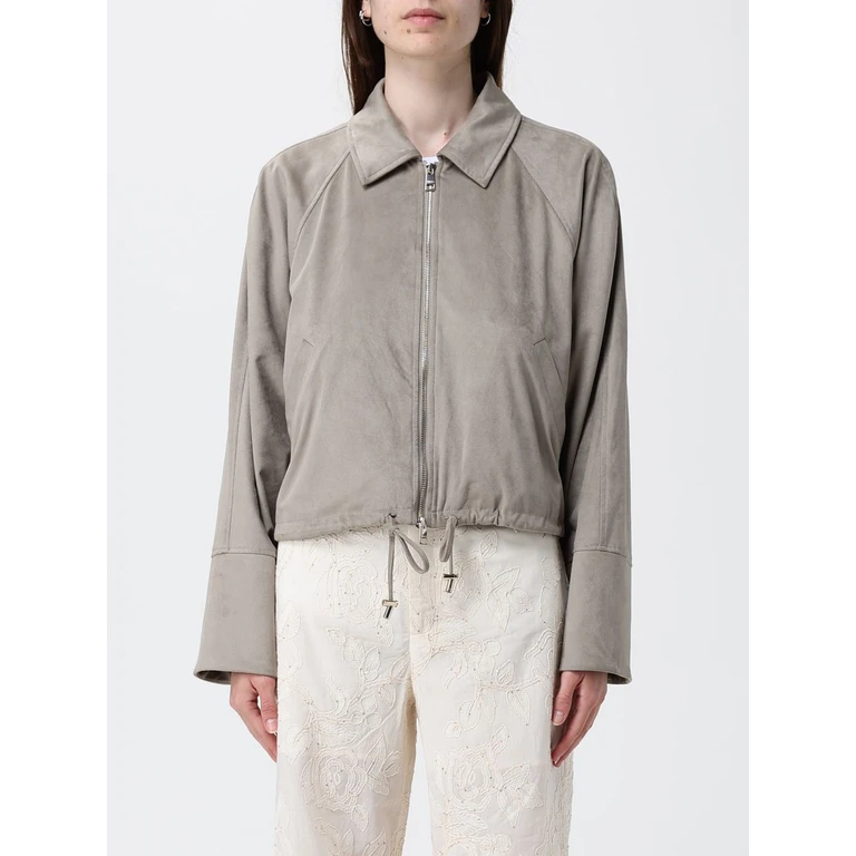 LIU JO Jacket Woman color Grey (WA6168E109061107)
