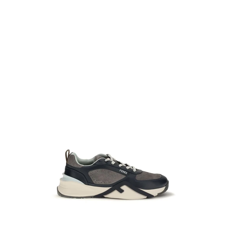 Multicolor Calf Leather Bos Taurus Athletic Sneakers - Men