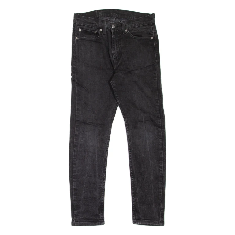 LEVI'S 510 Jeans Mens Black Slim Skinny W31 L30
