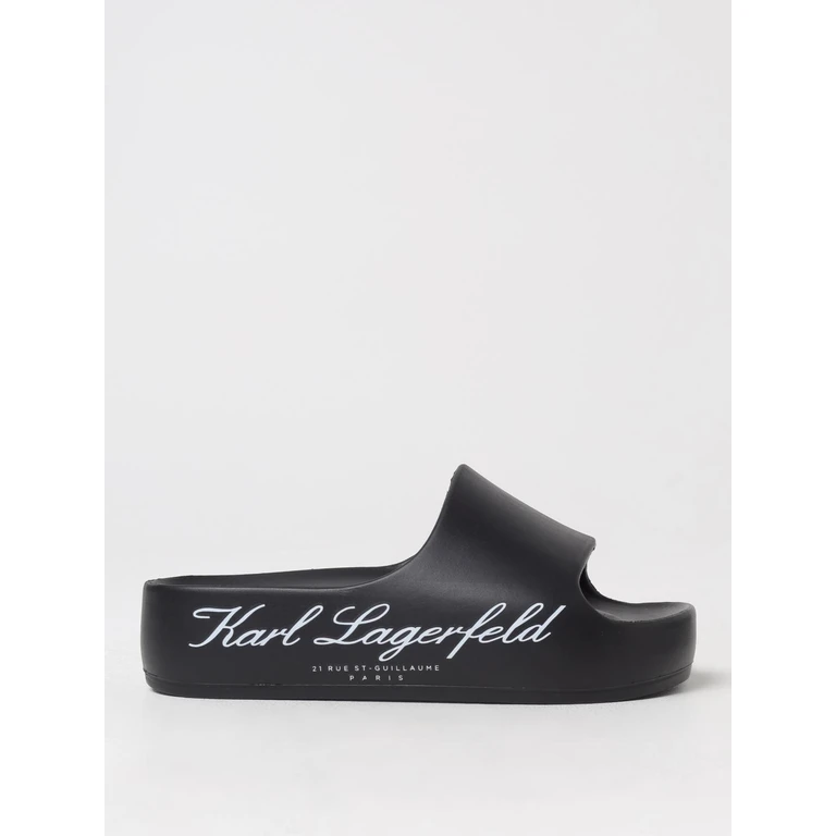 Heeled Sandal Woman color Black (KL86000VG0)