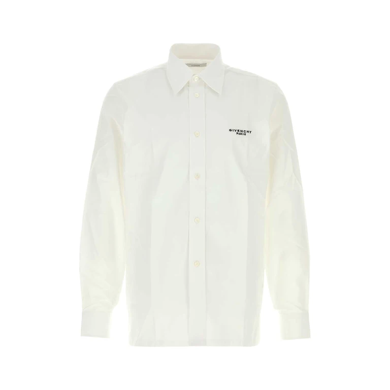 Givenchy White Exterior: Cotton Camicie