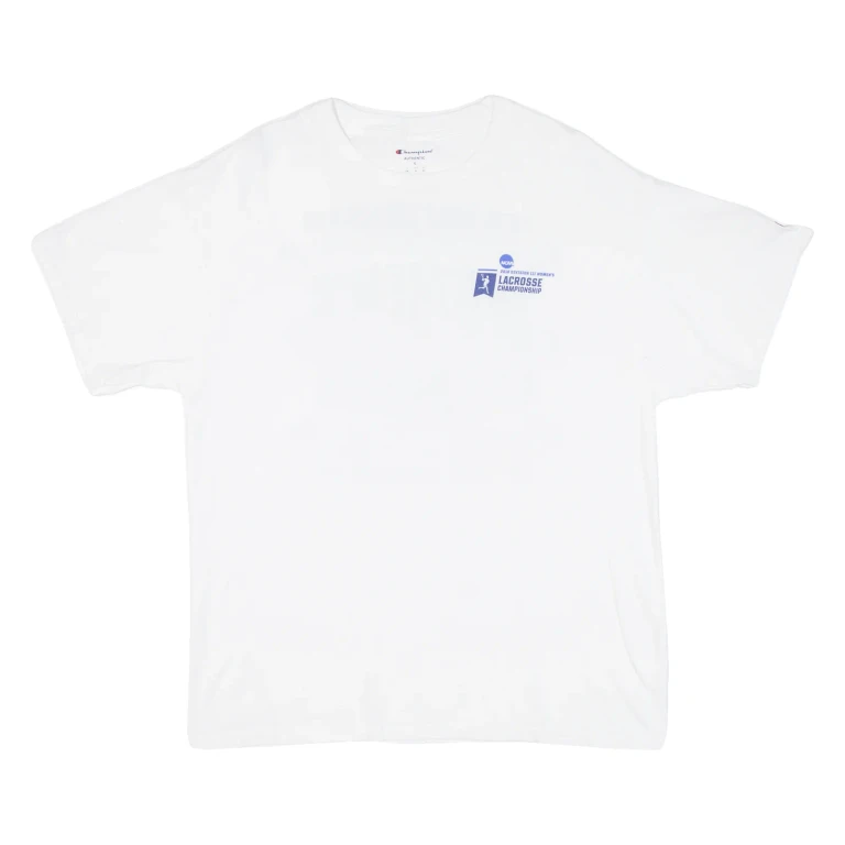 CHAMPION Mens T-Shirt White USA L