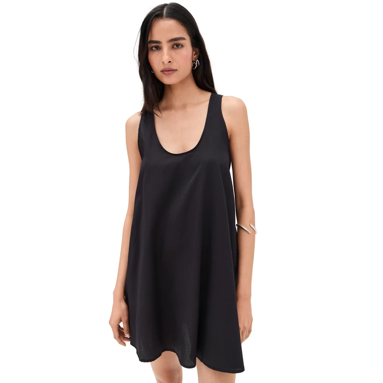 Yoko Mini Tank Dress Black XL