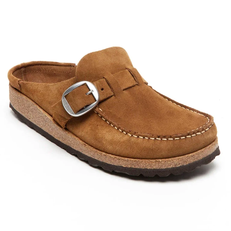 Buckley Suede Leather Tea Clogs