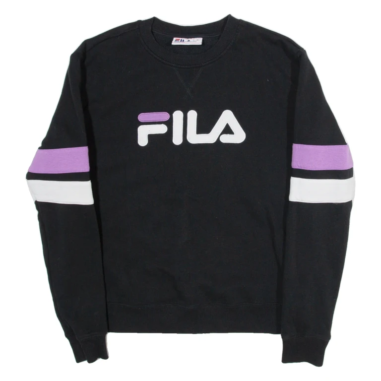 FILA Womens Sweatshirt Black L