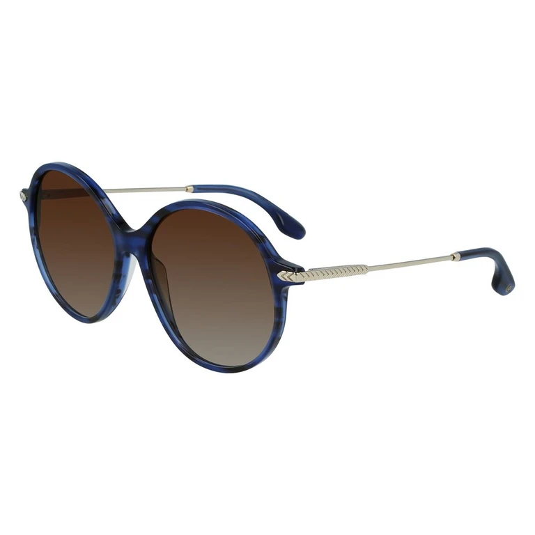 Victoria Beckham Blue Acetate Sunglasses - Women