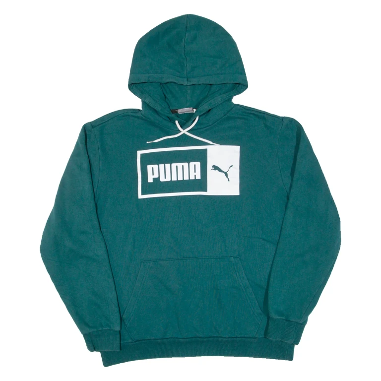 PUMA Womens Green Hoodie M