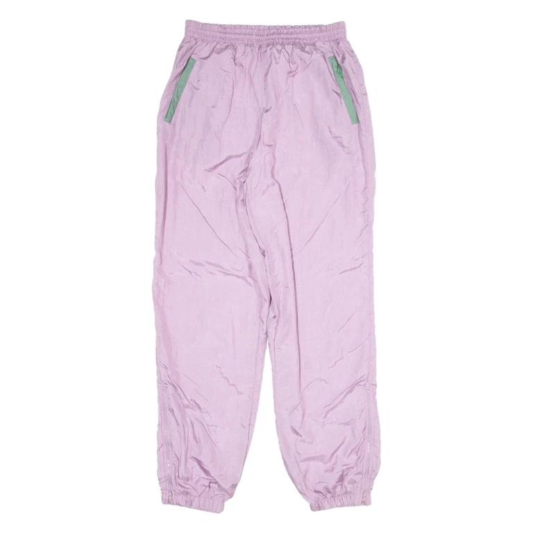 Womens Joggers Purple Tapered L W32 L30