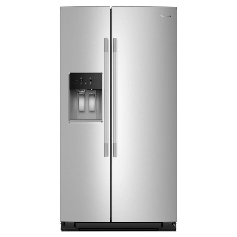 28.7 Cu. Ft. Side-By-Side Refrigerator w/ Exterior Ice & Water Dispenser In Printshield Finish in Steel