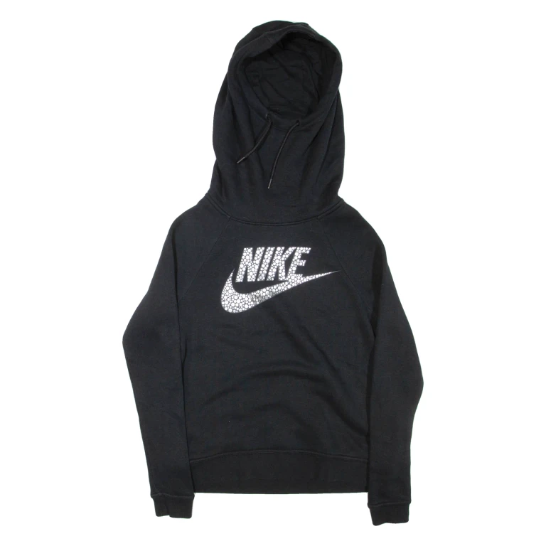 NIKE Womens Black Hoodie S