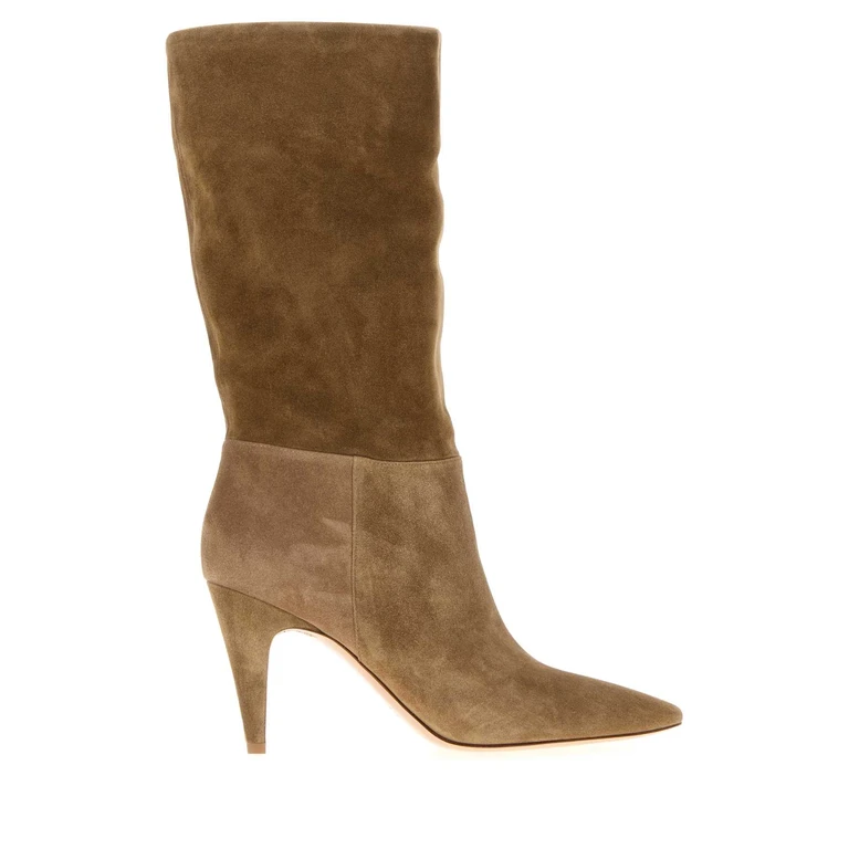 Gianvito Rossi G7297585riccas Caml Brown Sneaker