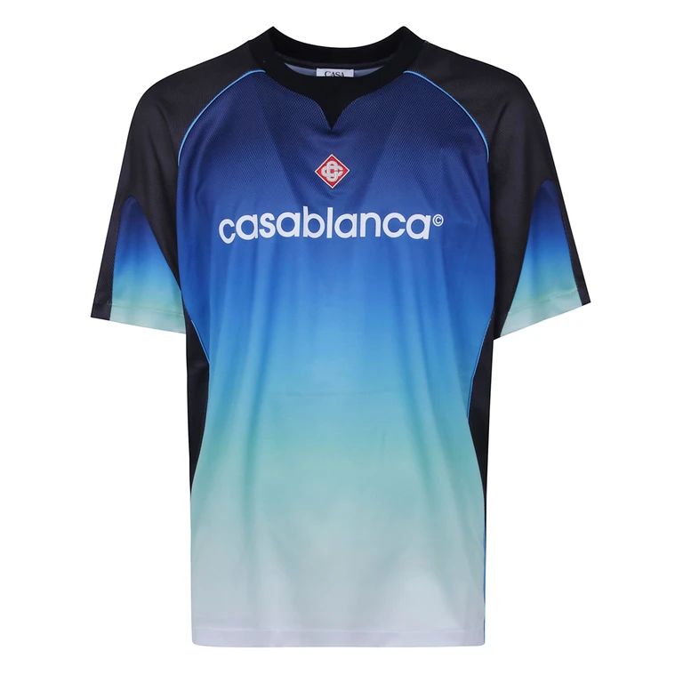 CASABLANCA T-Shirt Men color Blue (MPF26JTP35301)