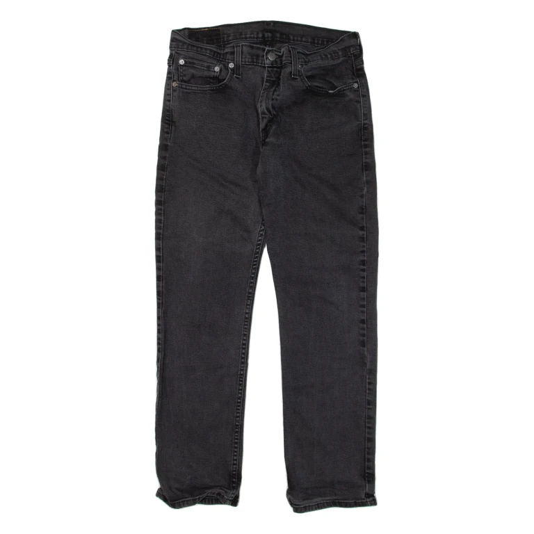 LEVI'S 514 Jeans Mens Grey Regular Straight W32 L26