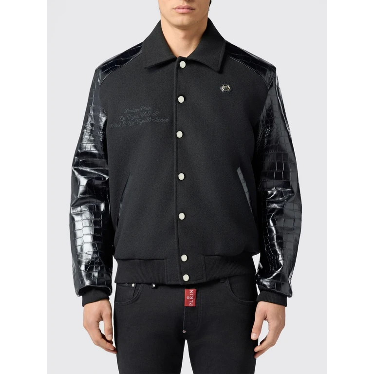 Jacket Men color Black (PAFCMRB3009PLE131N02)