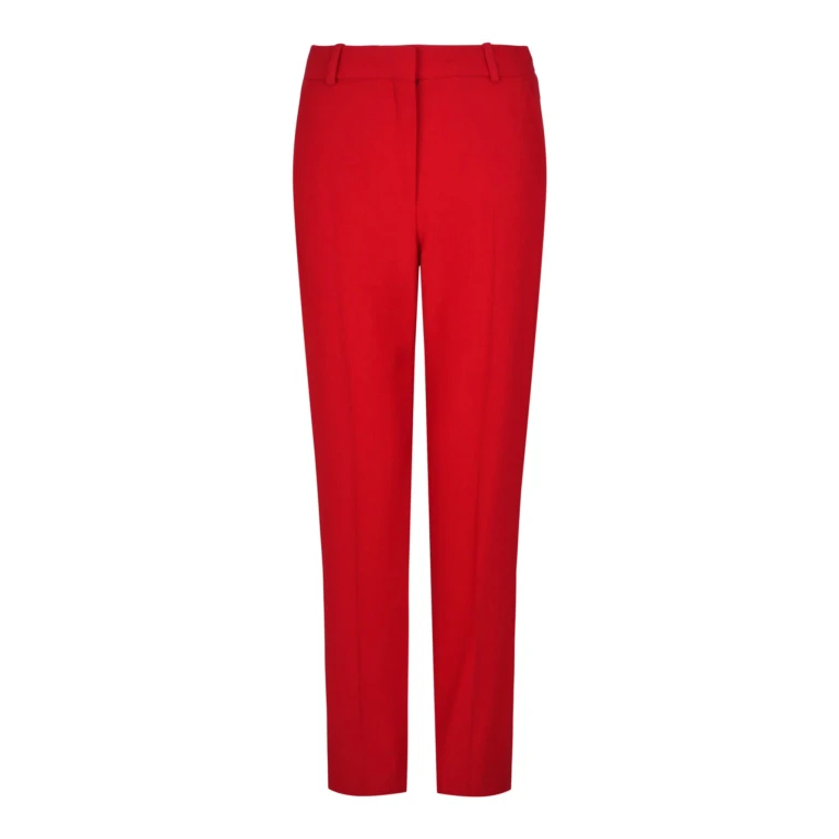 Leaf Crepe Cigarette Trousers