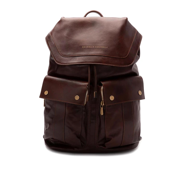 Brunello Cucinelli Sac À Dos - Rouge (MBCIBU325C8457)