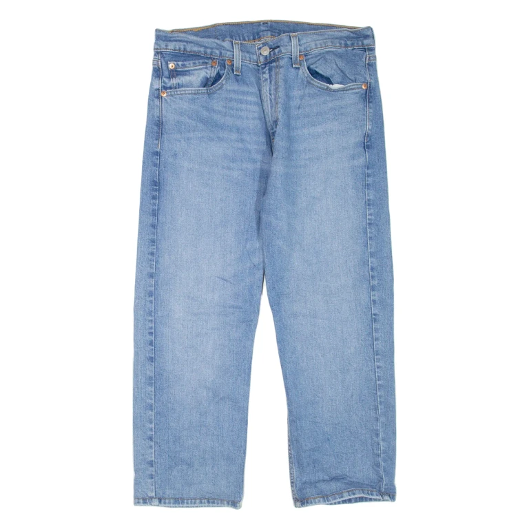 LEVI'S 505 Jeans Mens Blue Regular Straight W32 L23