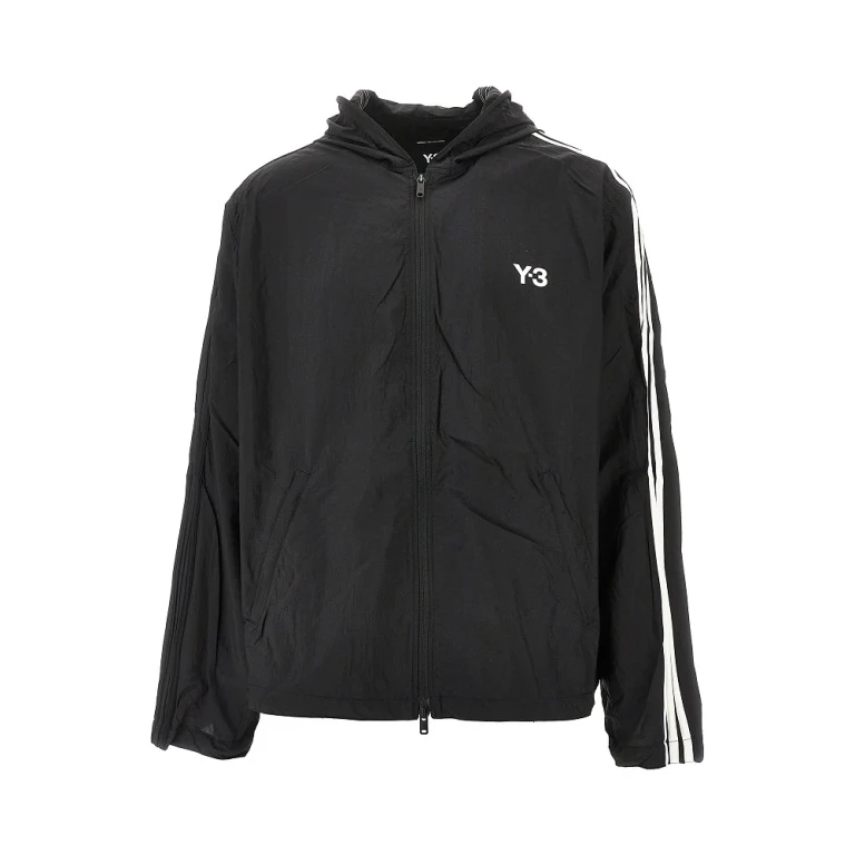 Y-3 남성용 나일론 윈드브레이커 재킷 - M 사이즈