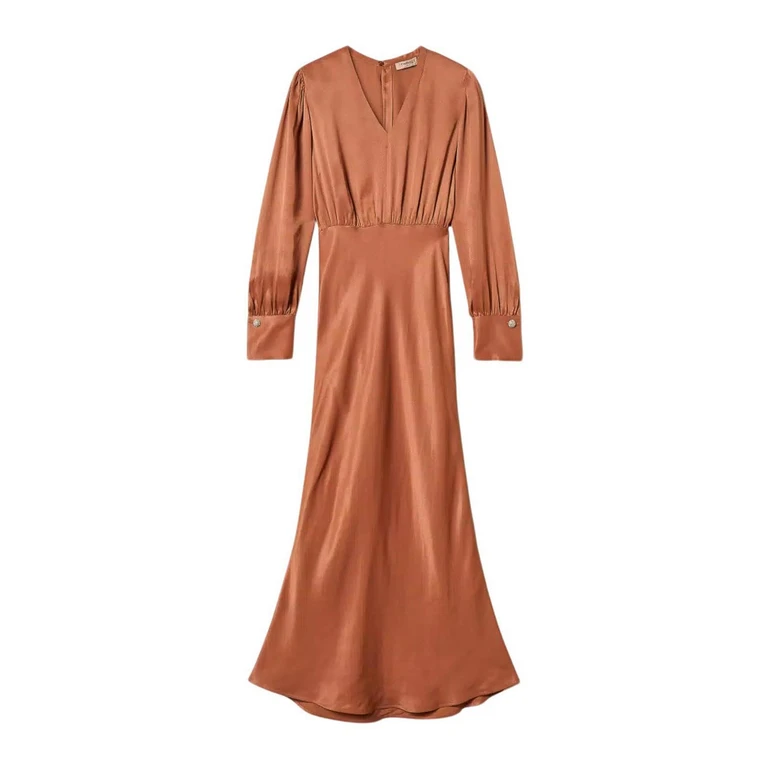 Vestido de noite - Marrom