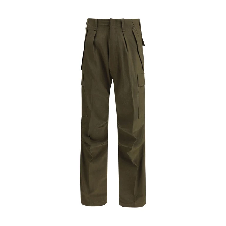Tom Ford Bicolor Cashmere Cargo Pants - Men