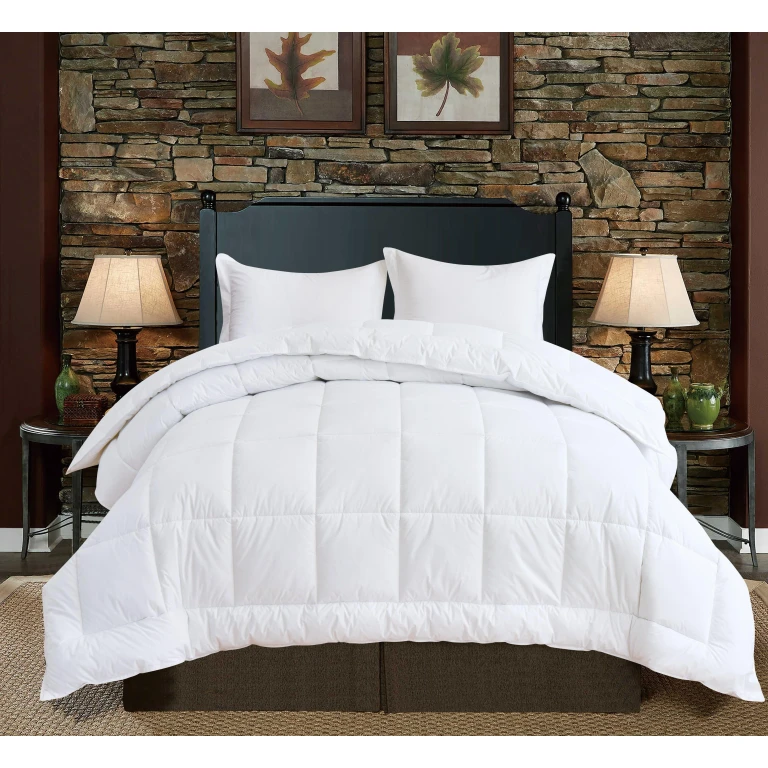 3 Piece Cotton Comforter - Down Alternative Hotel Premium Quality