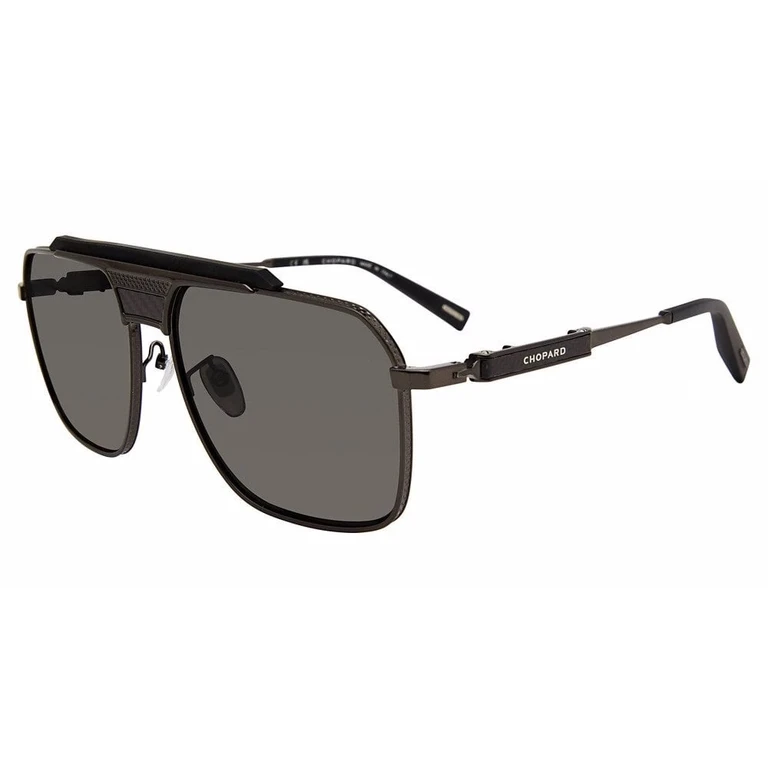 Chopard Grey Navigator Mens Sunglasses SCHL31 568P 62