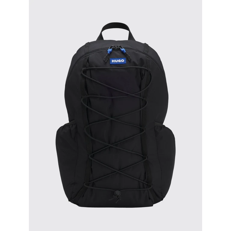 Recycled Polyester Backpack with Adjustable Shoulder Straps and Zip Closure (50558413001)